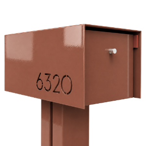 Waldo XL COLOR Modern Mailbox | Post Mounted