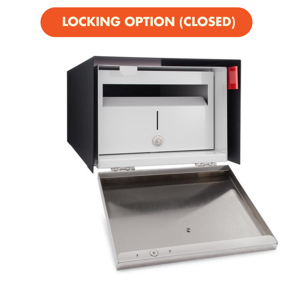 Waldo XL Custom Modern Mailbox | Post Mounted