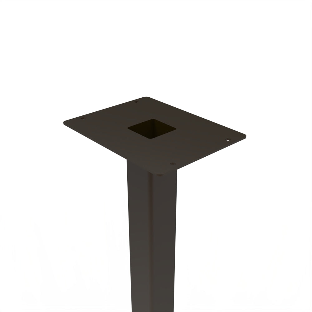 2" Slim Modern Mailbox Post