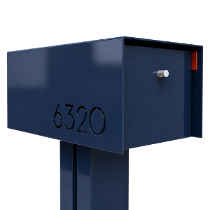 Waldo XL COLOR Modern Mailbox | Post Mounted