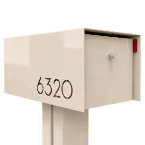 Waldo XL COLOR Modern Mailbox | Post Mounted