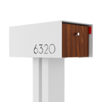 Waldo XL Custom Modern Mailbox | Post Mounted