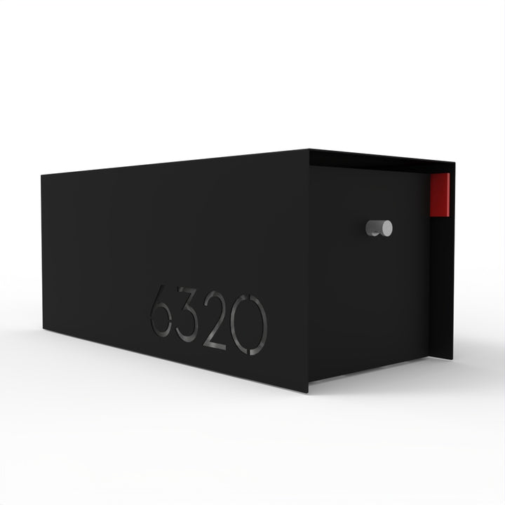 Waldo Custom Modern Mailbox | Post Mounted
