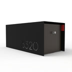 Waldo Custom Modern Mailbox | Post Mounted