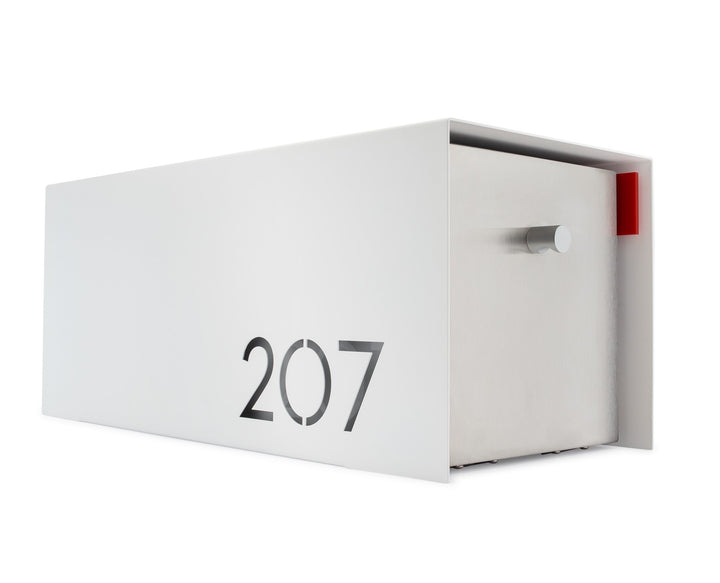 Waldo Custom Modern Mailbox | Post Mounted
