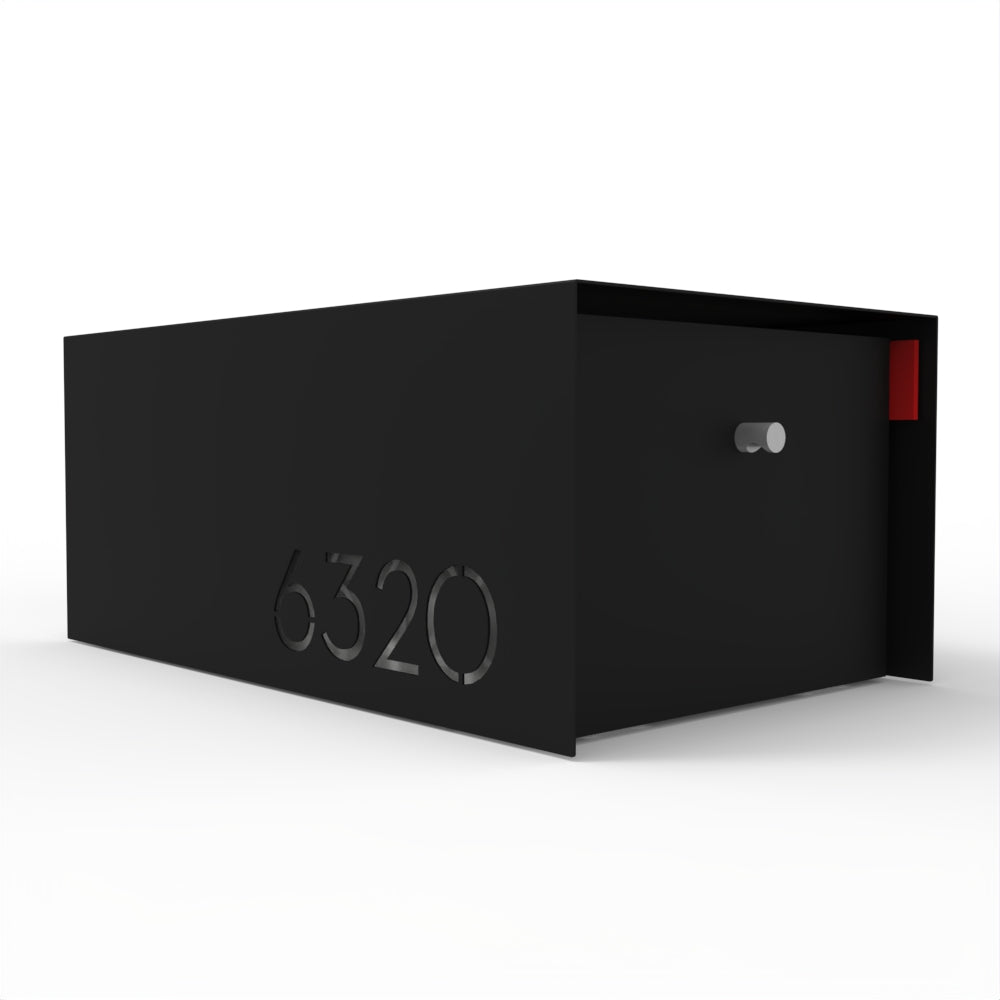 Waldo XL Custom Modern Mailbox | Post Mounted