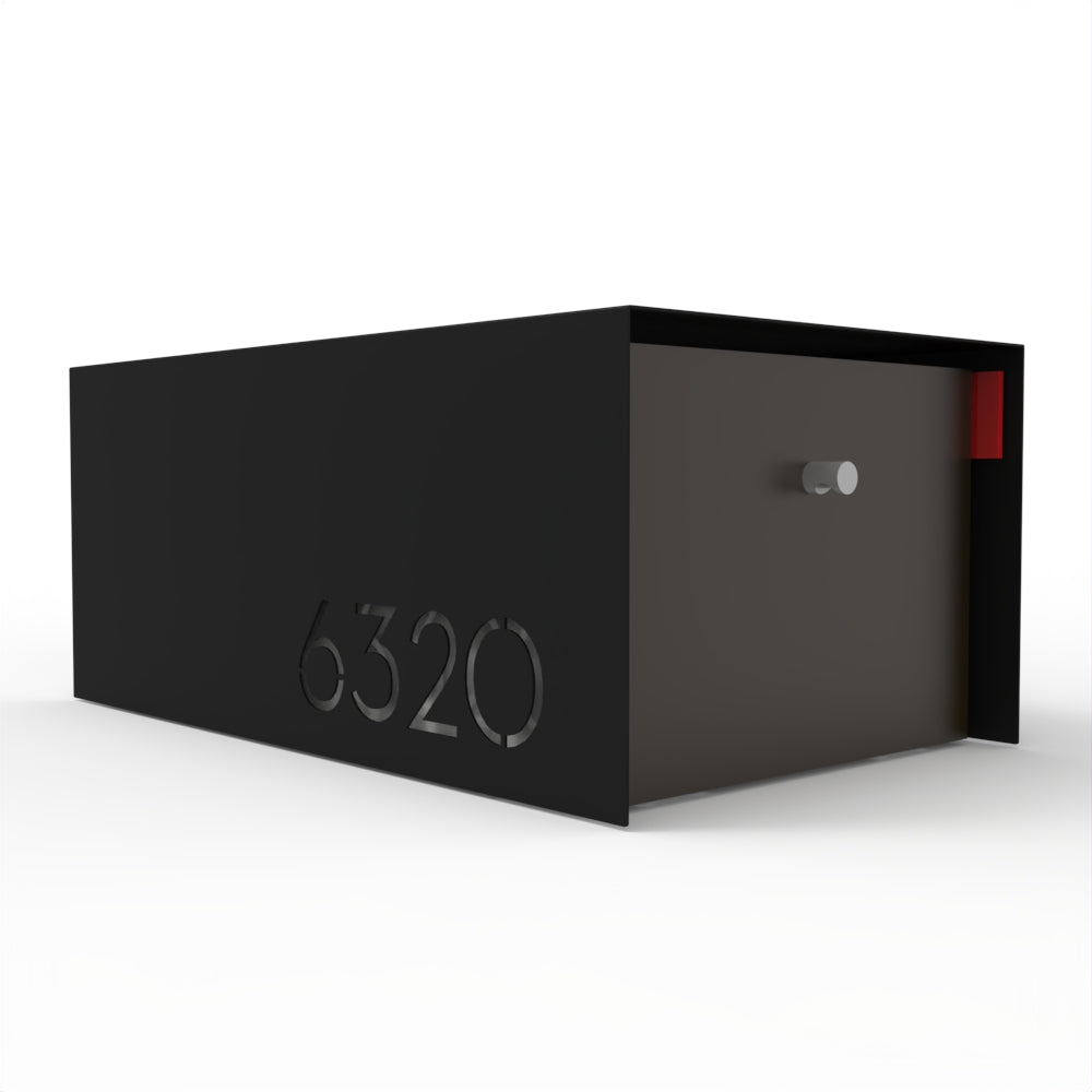 Waldo XL Custom Modern Mailbox | Post Mounted