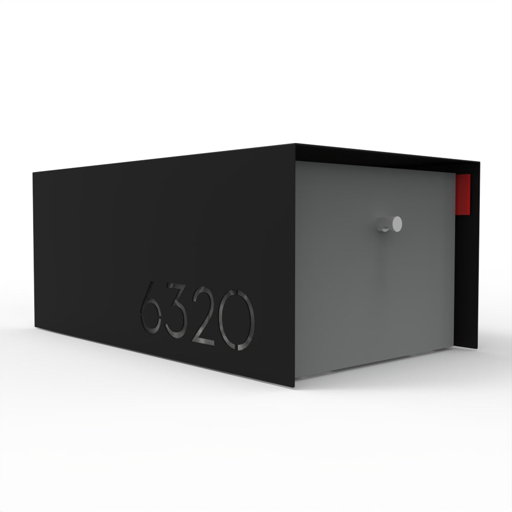 Waldo XL Custom Modern Mailbox | Post Mounted