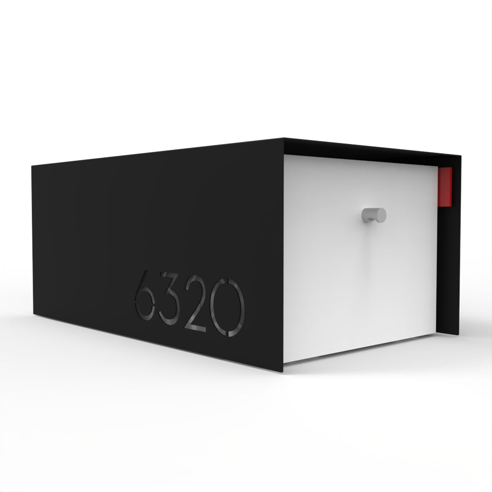 Waldo XL Custom Modern Mailbox | Post Mounted