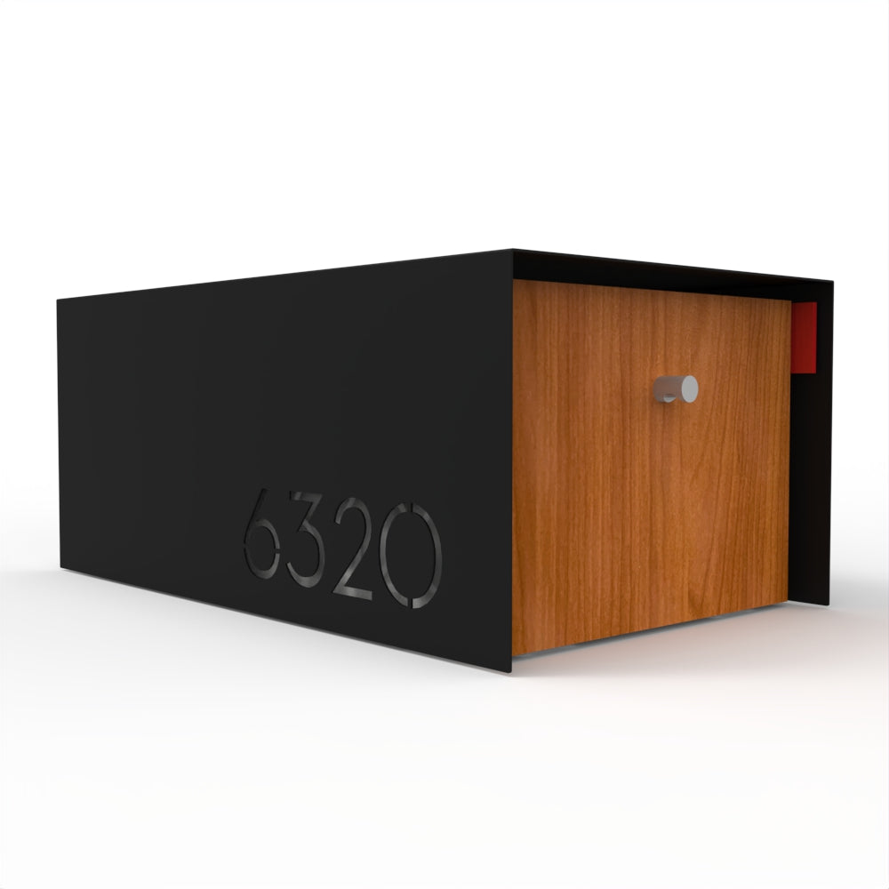 Waldo XL Custom Modern Mailbox | Post Mounted
