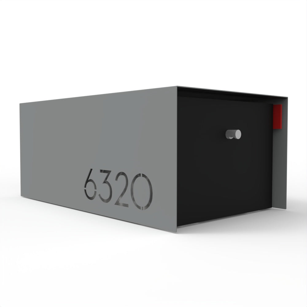 Waldo XL Custom Modern Mailbox | Post Mounted