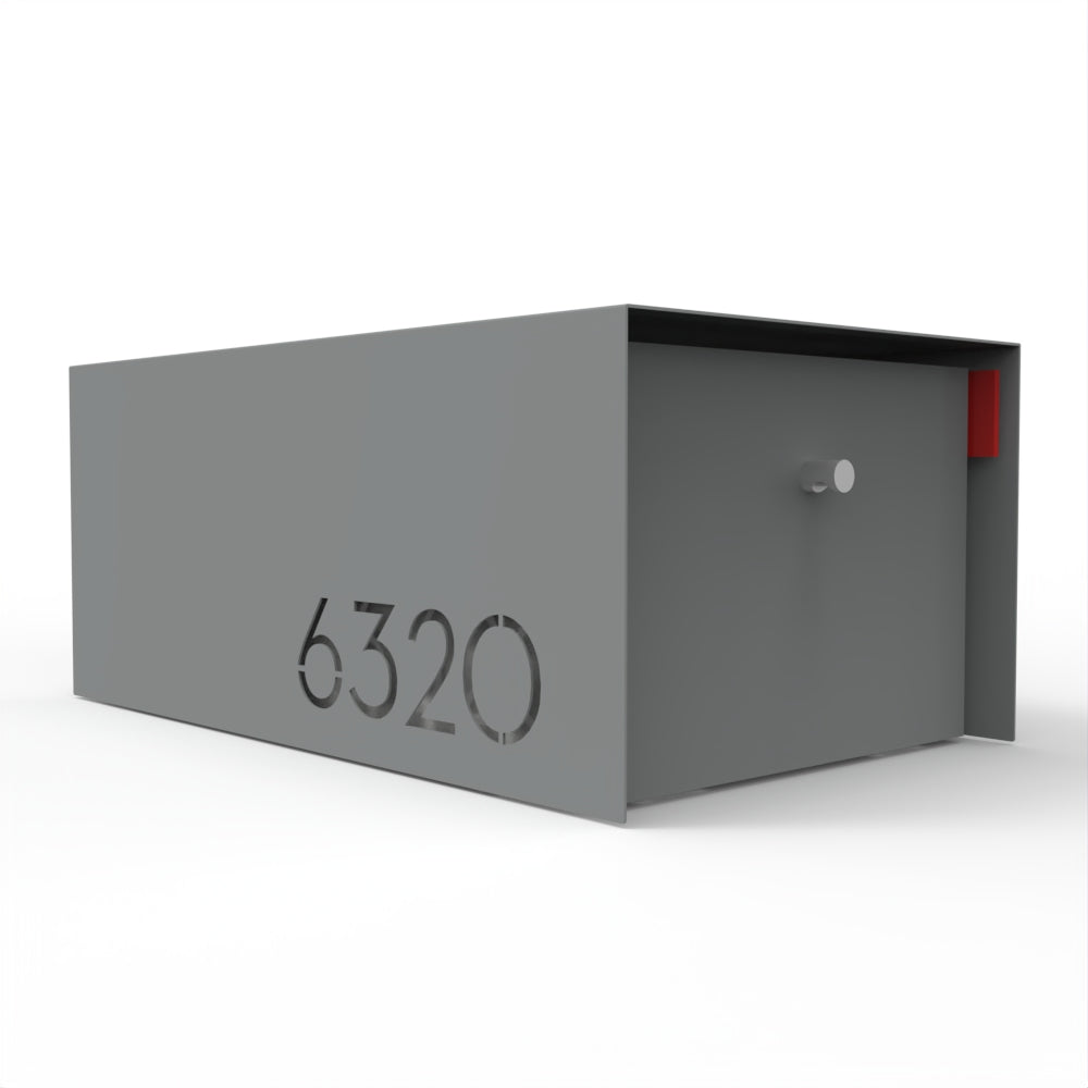 Waldo XL Custom Modern Mailbox | Post Mounted
