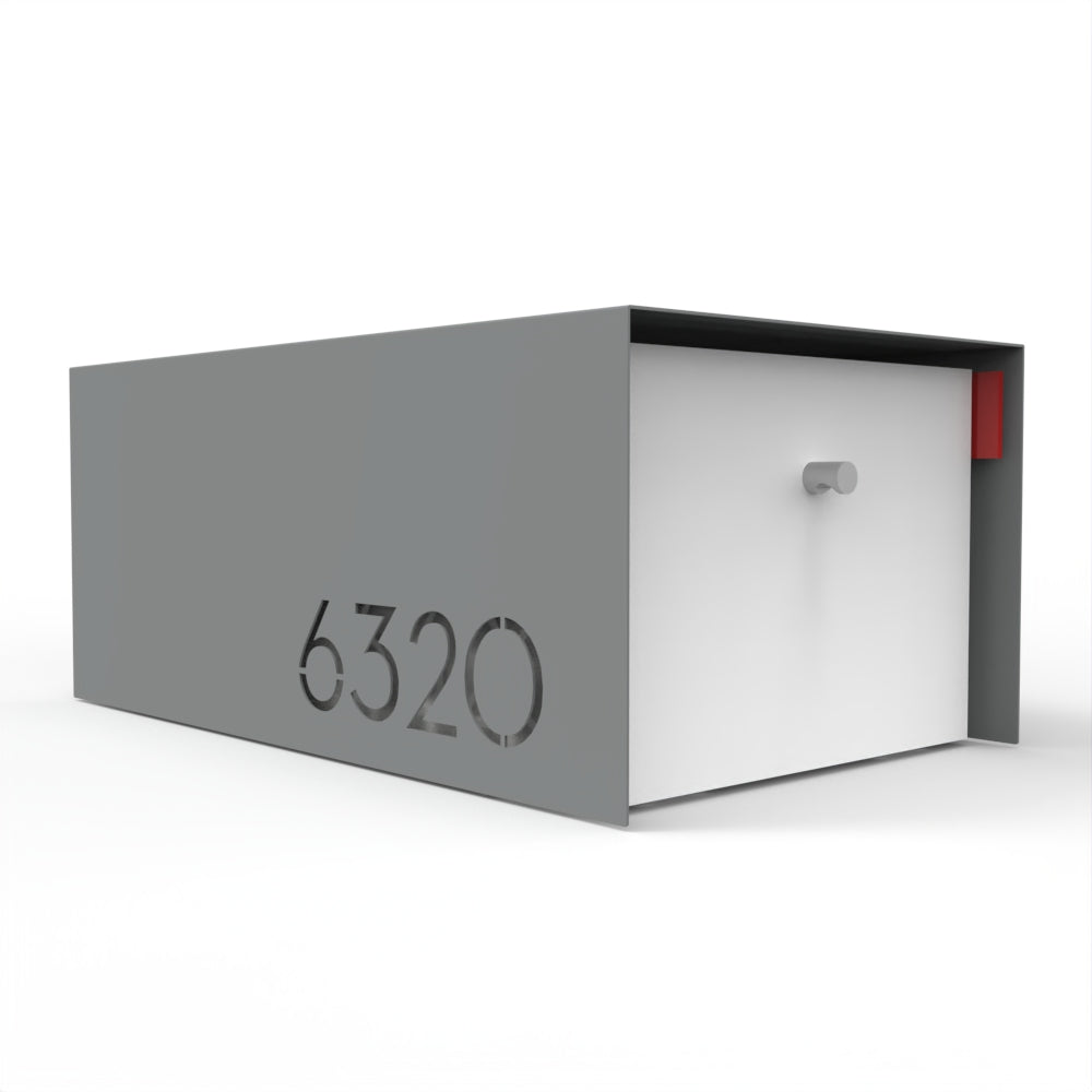 Waldo XL Custom Modern Mailbox | Post Mounted
