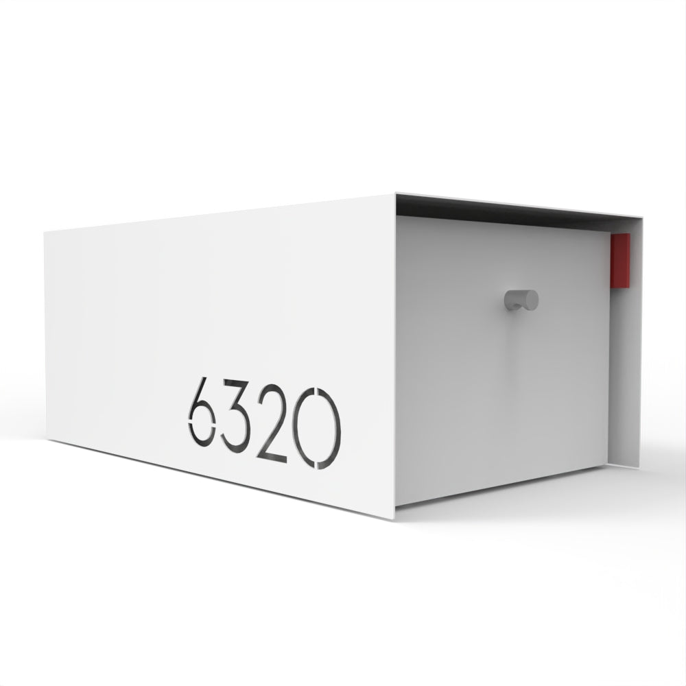 Waldo XL Custom Modern Mailbox | Post Mounted