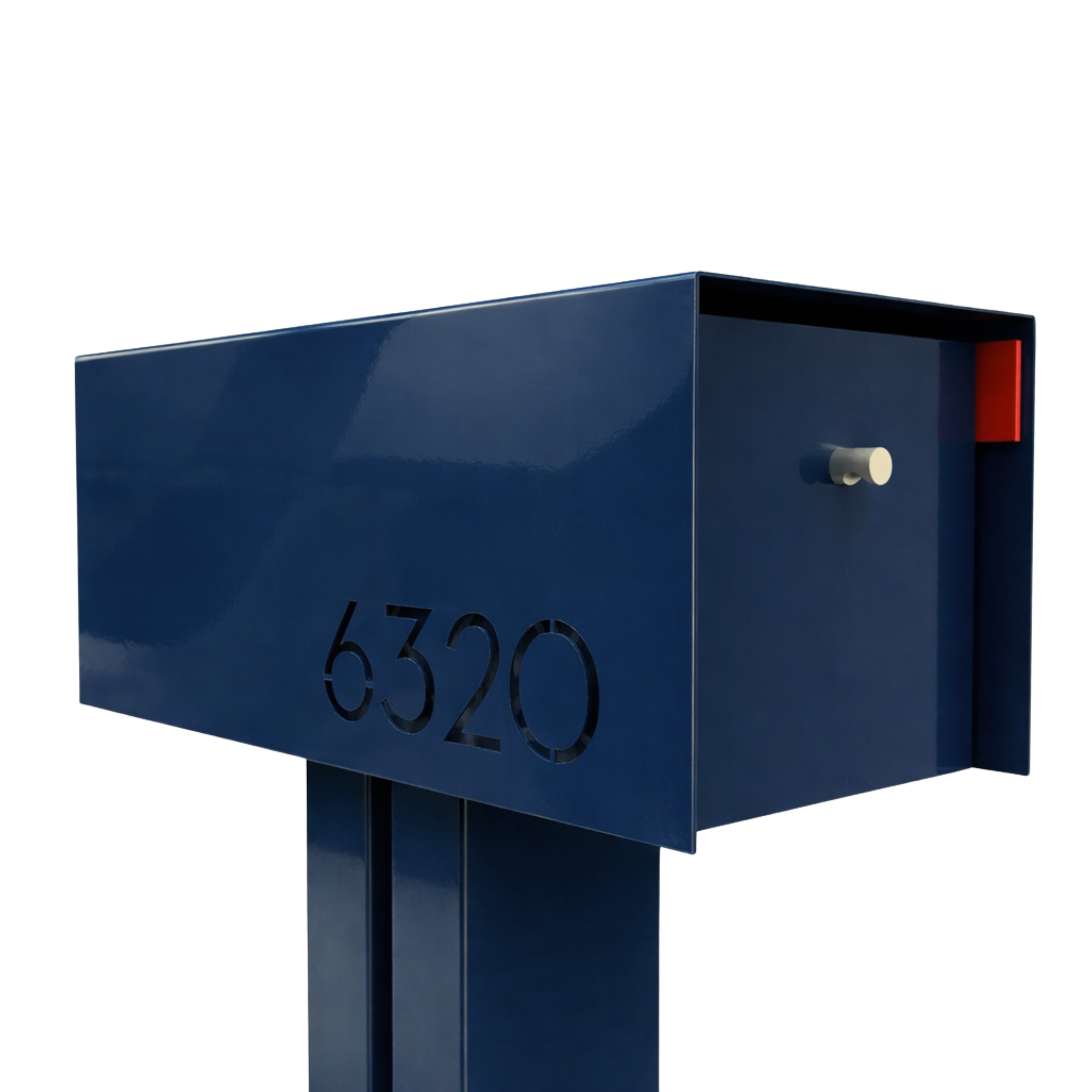 Waldo COLOR Modern Mailbox | Post Mounted