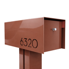 Waldo COLOR Modern Mailbox | Post Mounted