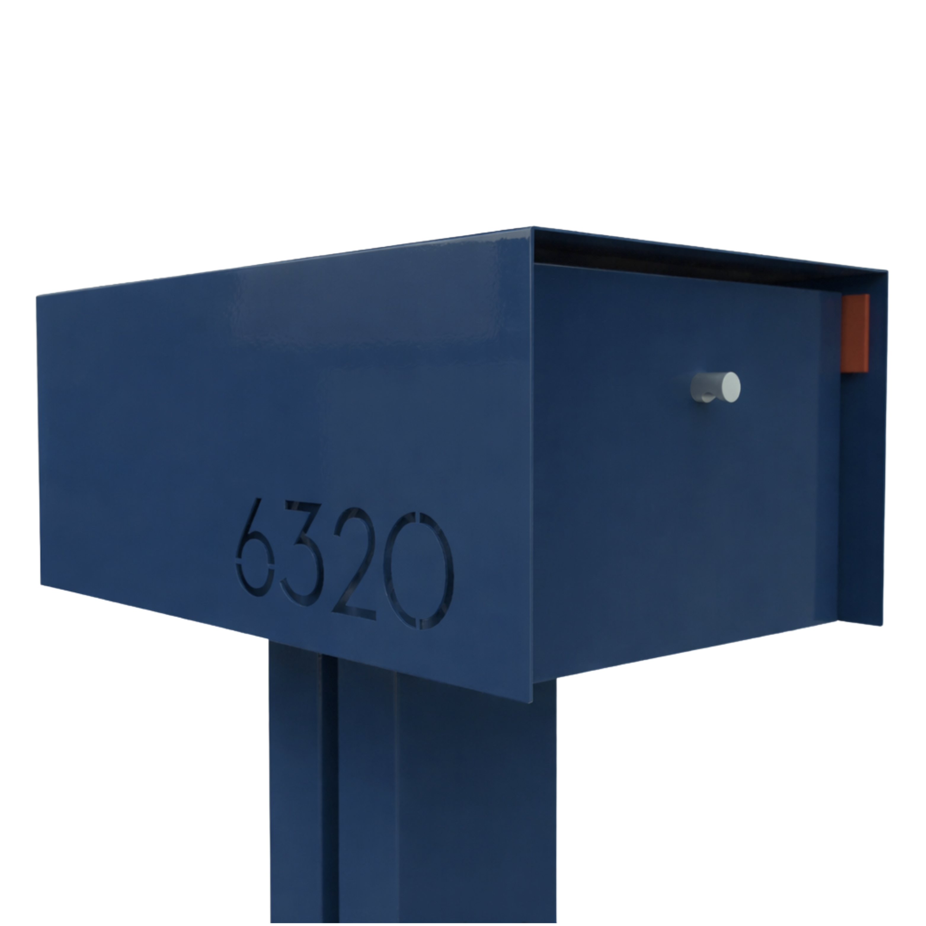 Waldo XL COLOR Modern Mailbox | Post Mounted