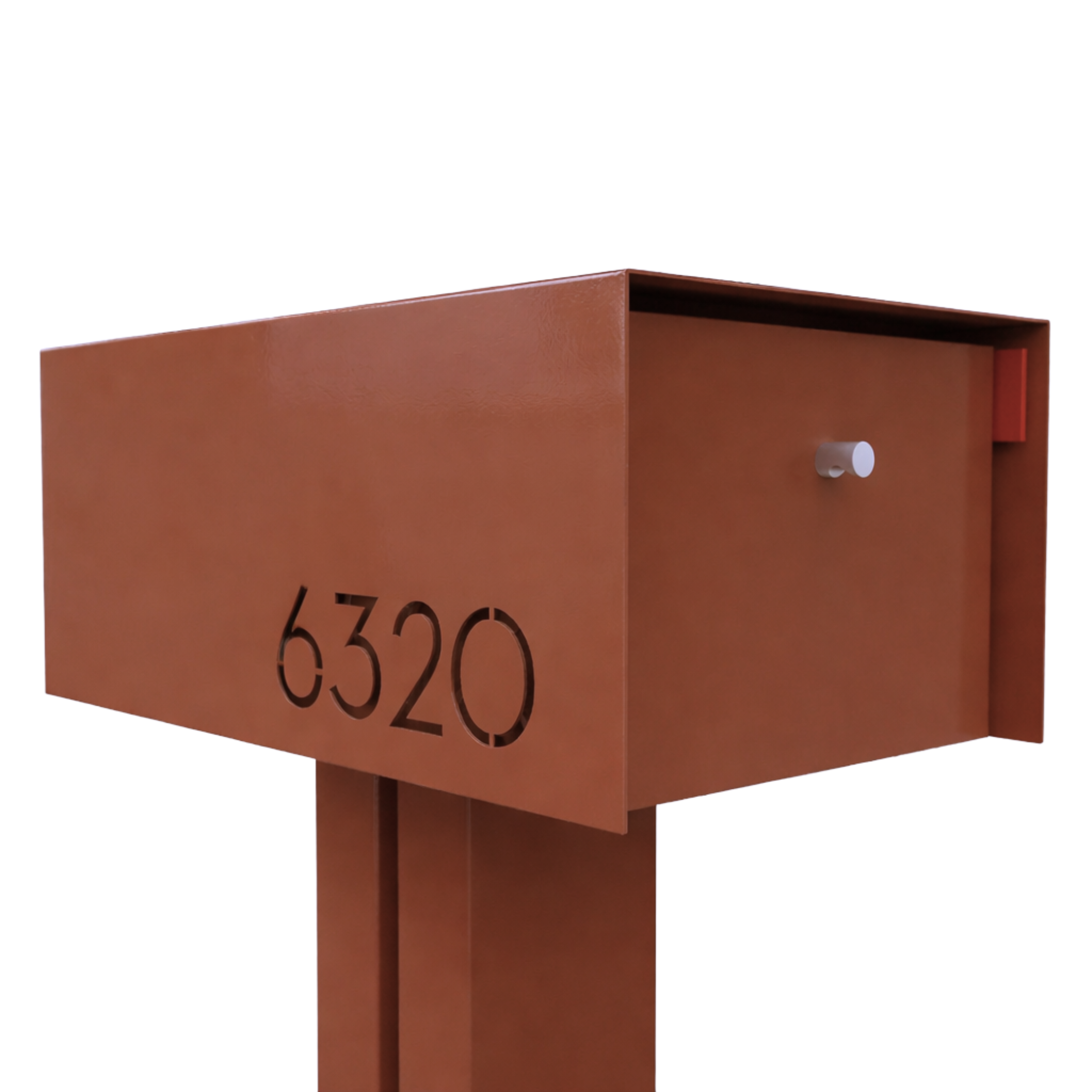Waldo XL COLOR Modern Mailbox | Post Mounted