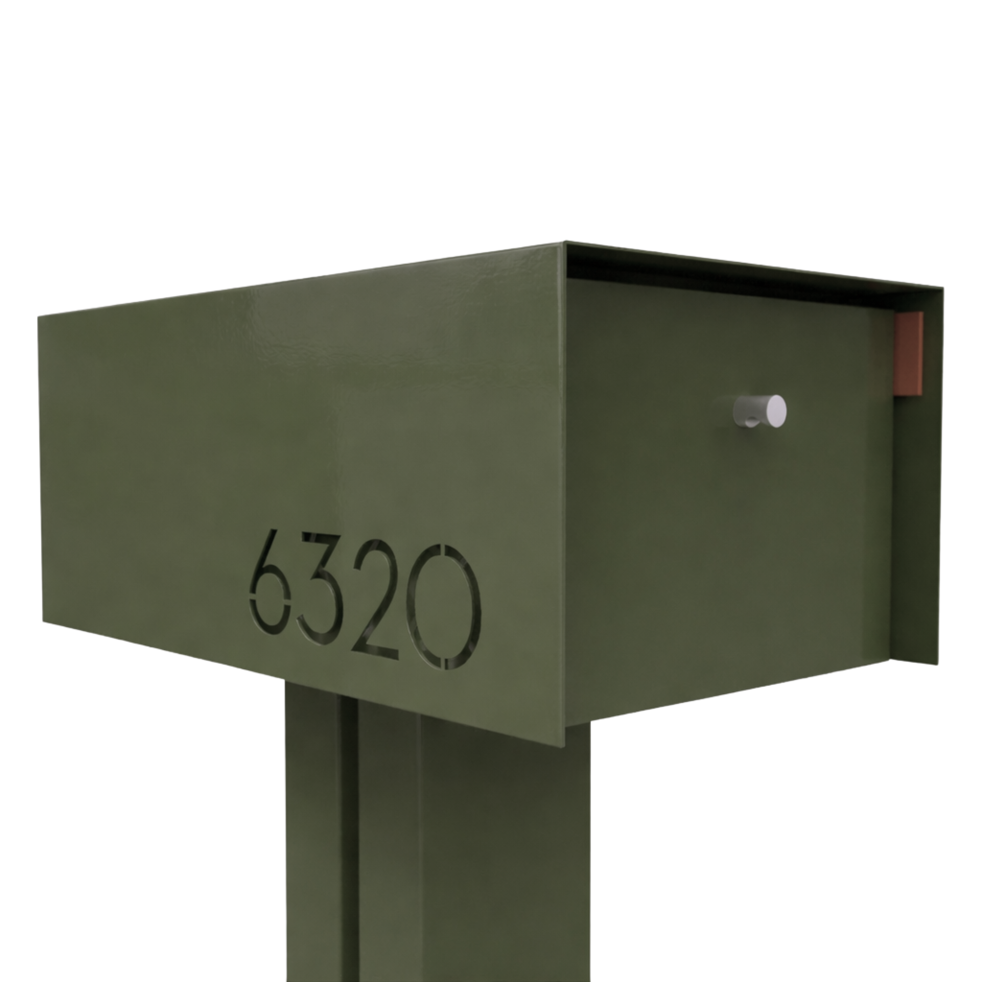 Waldo XL COLOR Modern Mailbox | Post Mounted
