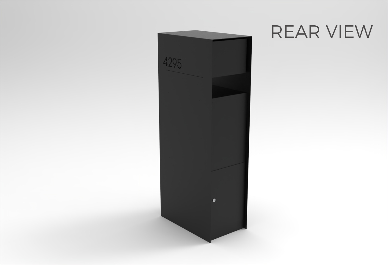 Waldo XL Custom Mailbox and Package Drop Box