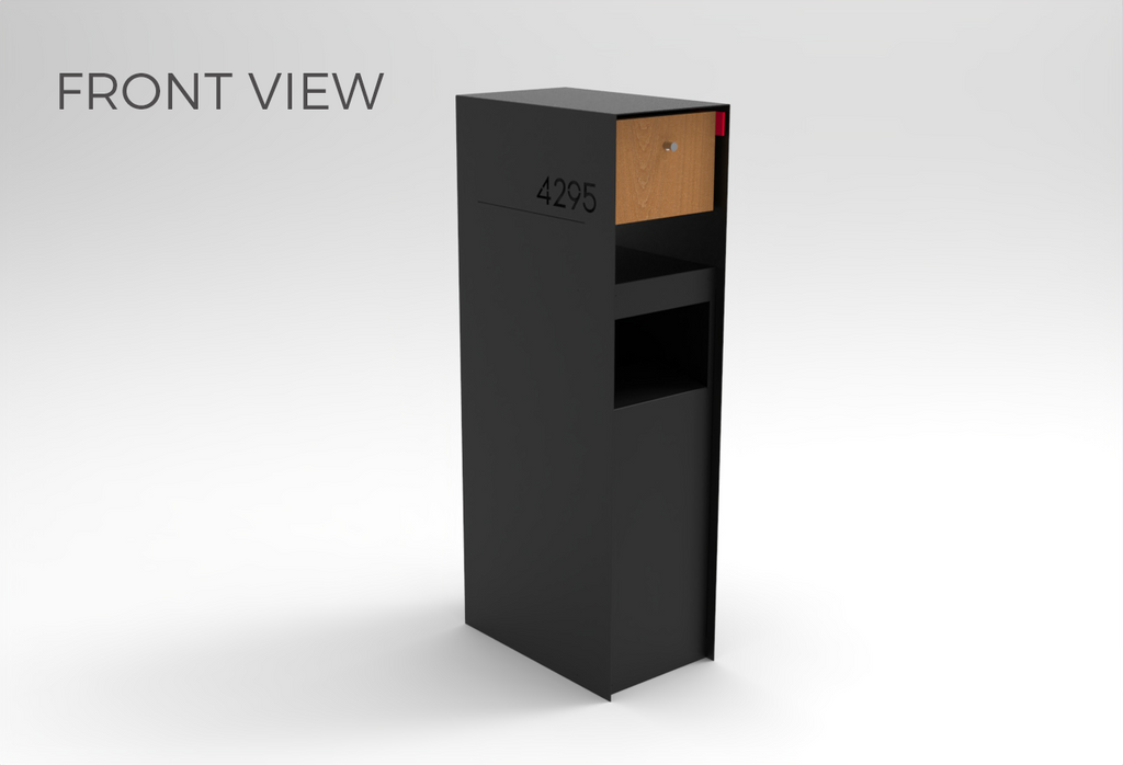 Waldo XL Custom Mailbox and Package Drop Box