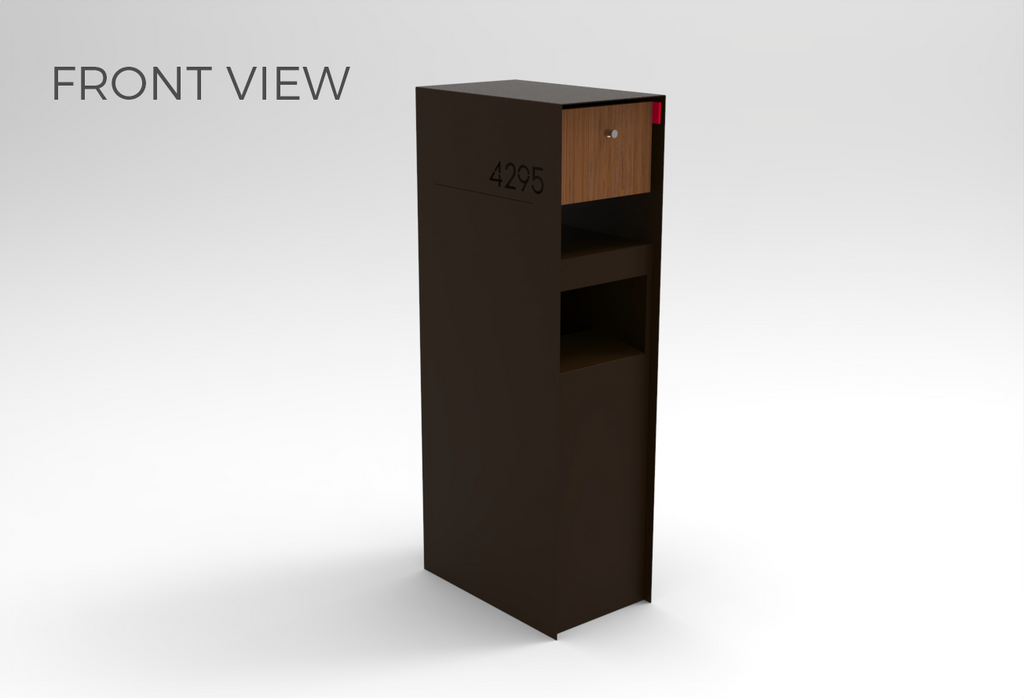 Waldo XL Custom Mailbox and Package Drop Box