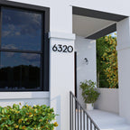 6" Modern Address Numbers