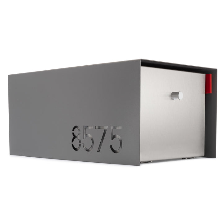 Waldo XL Custom Modern Mailbox | Post Mounted