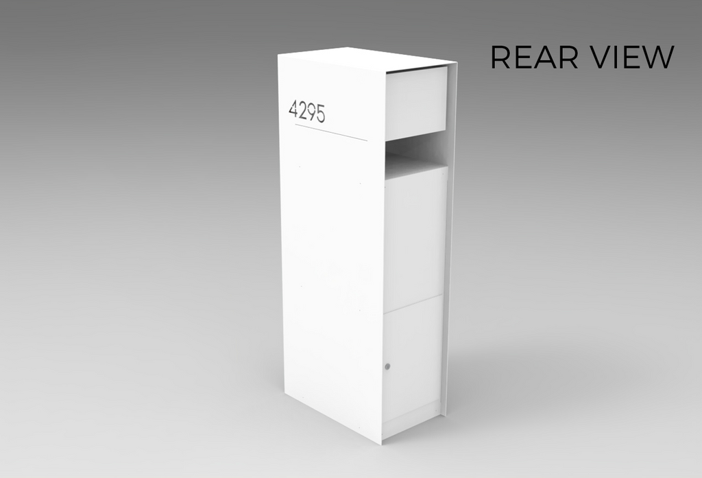 Waldo XL Custom Mailbox and Package Drop Box