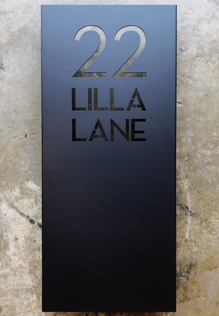 ADDRESS SIGN