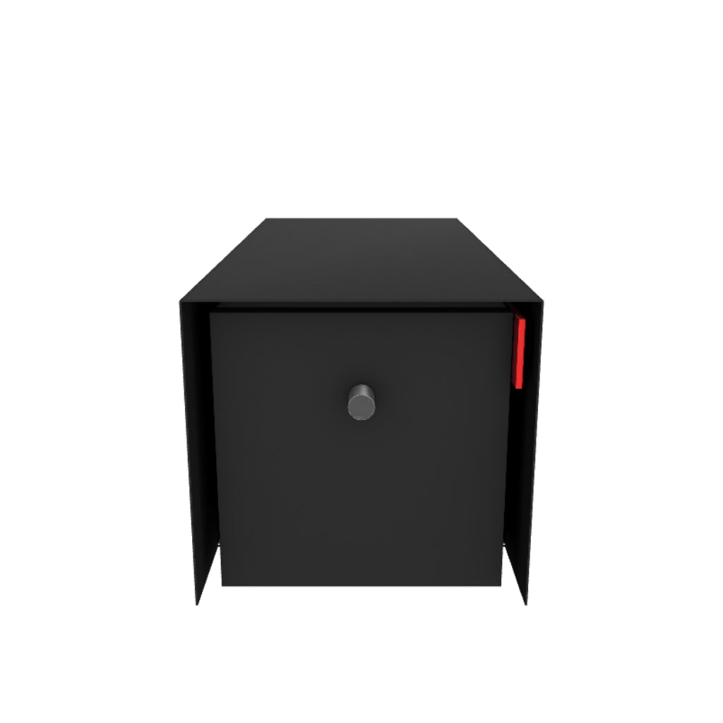 Waldo Custom Modern Mailbox | Post Mounted