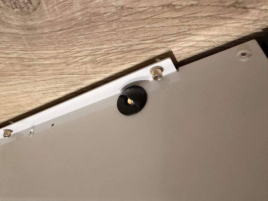 Ensure LED module is aimed upward toward numbers